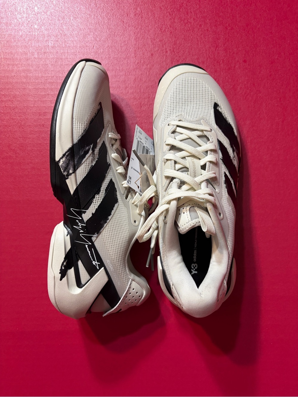 Adidas Adizero Y-3 Ubersonic 5 Tennis Sz 8.5 JQ2900 Women's Yohi Yamamoto NEW!